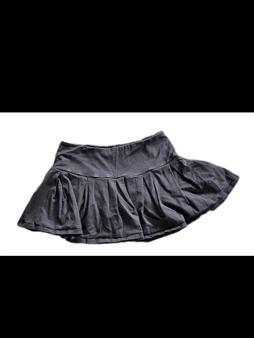Out From Under Cammy Ruffle Mini Skort Black Urban Outfitters Size Medium M